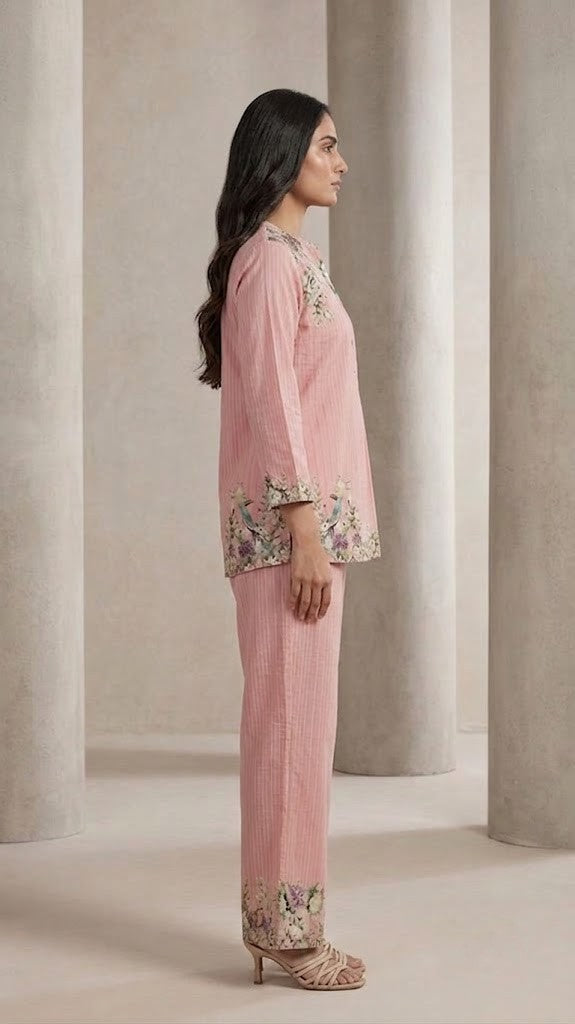 Garden Mist Pink Floral Co-ord Set