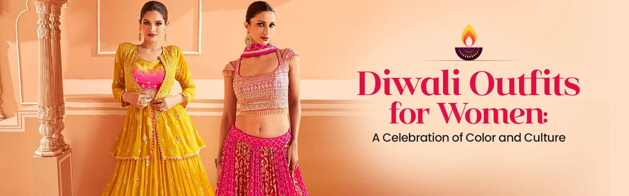 Diwali Outfits for Women - A Celebration of Color and Culture