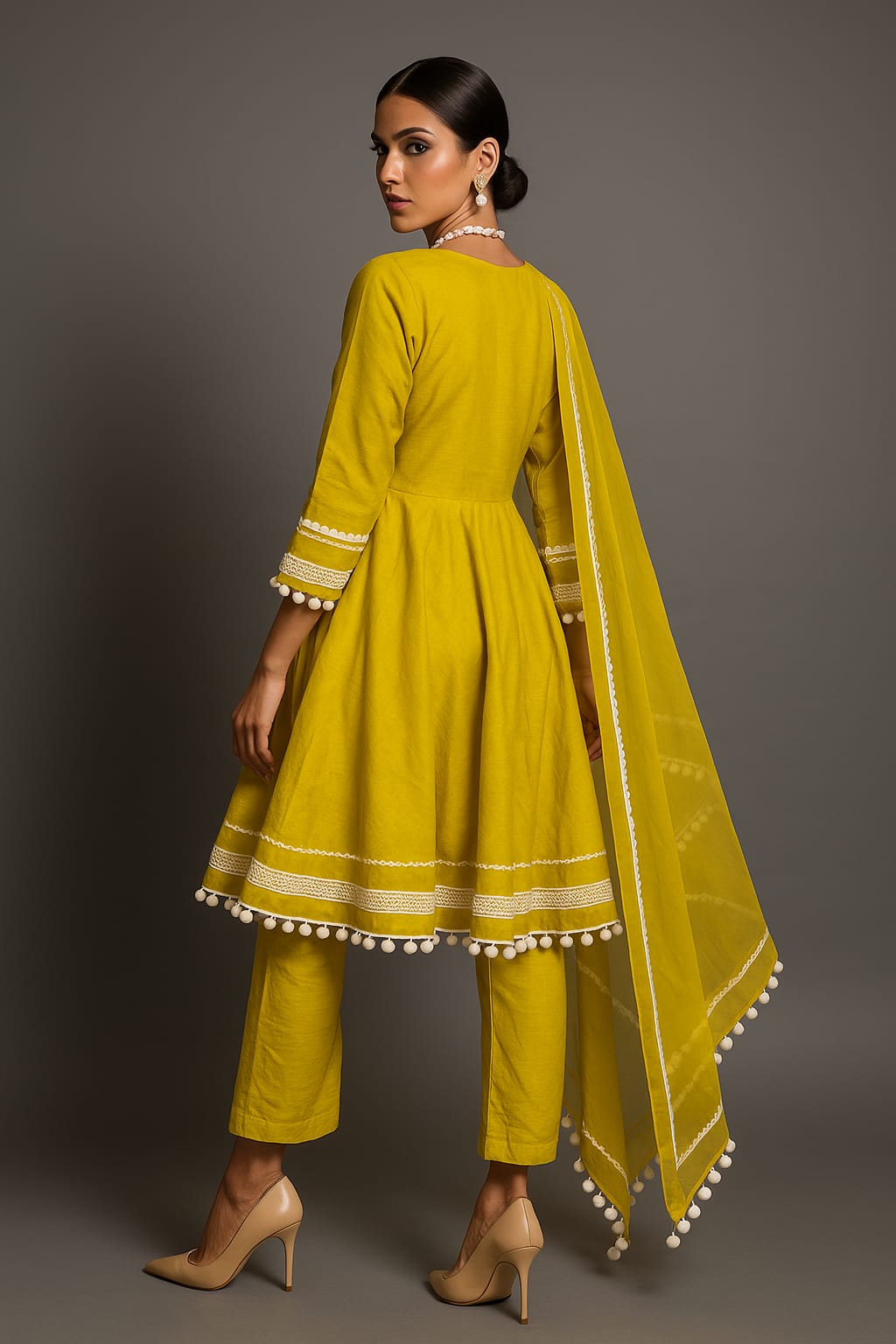 PEPLUM STYLE ANARKALI SUIT