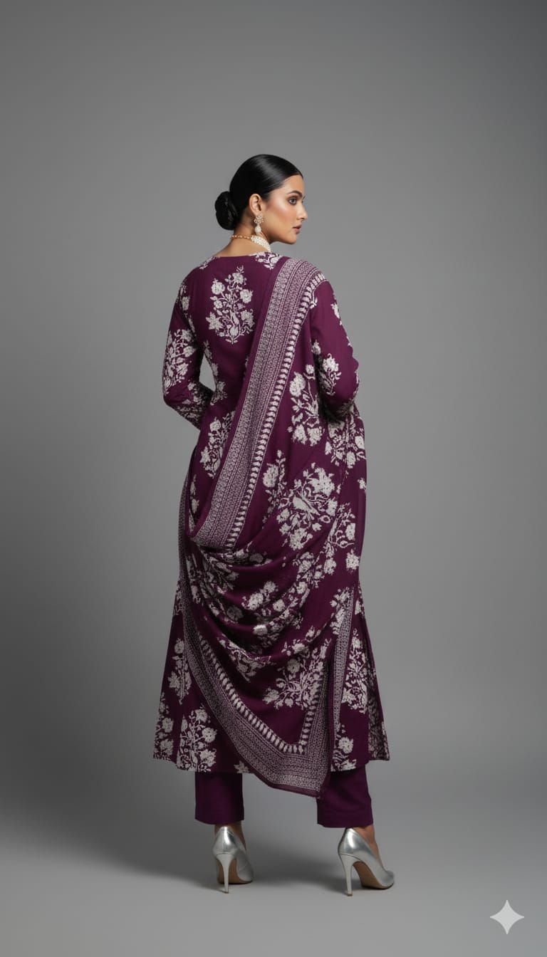 3-PIECE ETHNIC COTTON SUIT