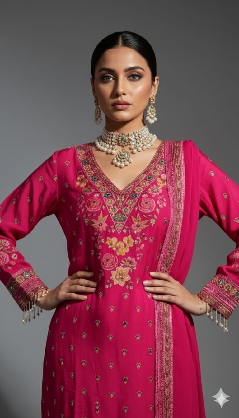 DESIGNER 3-PIECE PAKISTANI SUITS