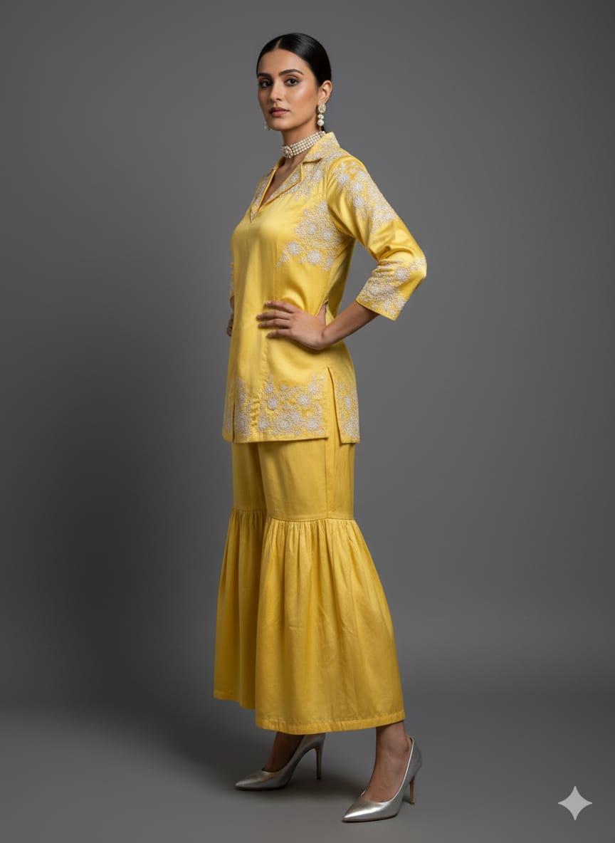 DESIGNER ROMAN SILK CORD SET