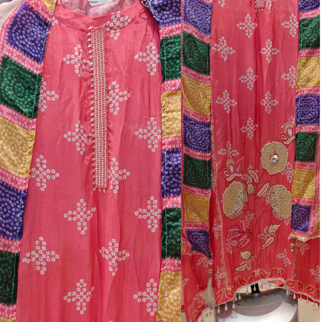 UNSTITCHED DESIGNER 3-PIECE SUIT