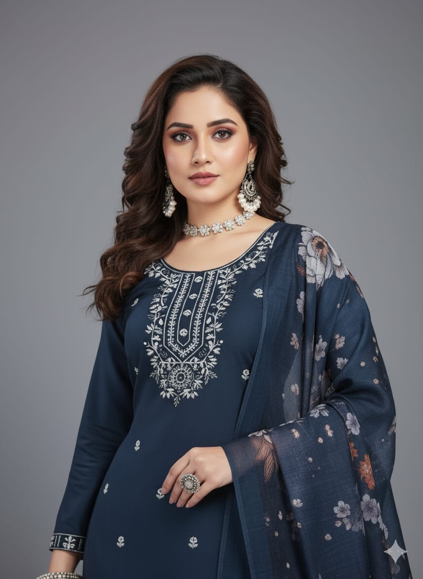 ELEGANT 3-PIECE PARTYWEAR SUI