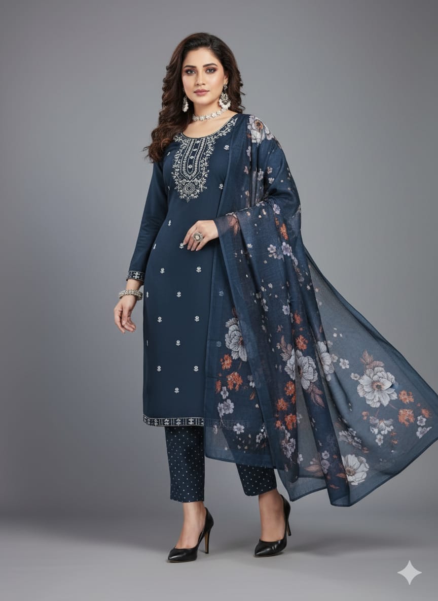 ELEGANT 3-PIECE PARTYWEAR SUI