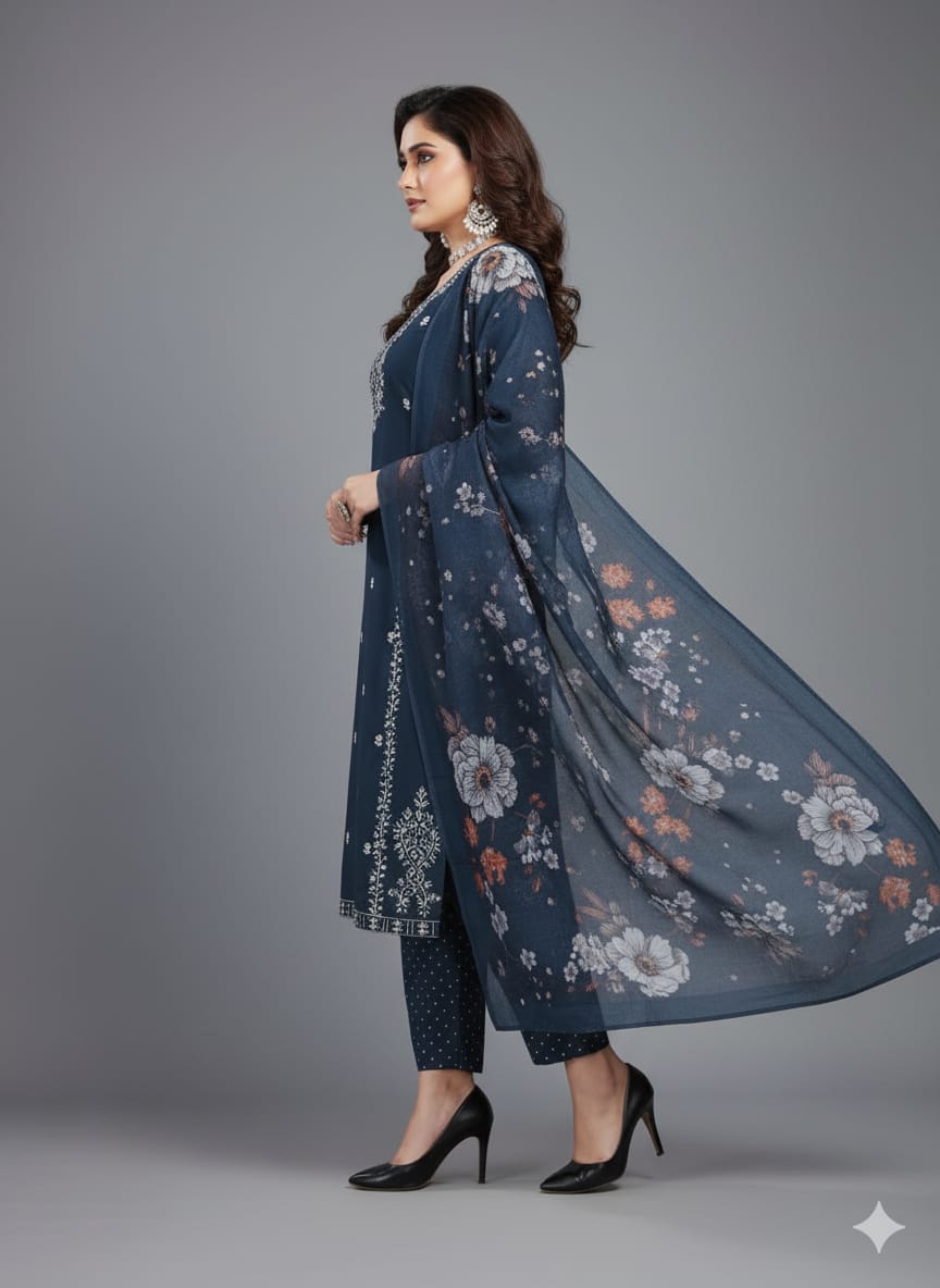 ELEGANT 3-PIECE PARTYWEAR SUI