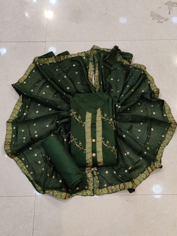 green jaam cotton suits